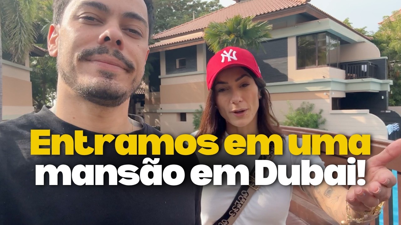 LUXO EXTREMO! Como é VIVER em uma MANSÃO em DUBAI?