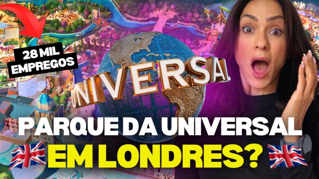 NOVO Parque da UNIVERSAL no REINO UNIDO: Detalhes REVELADOS!