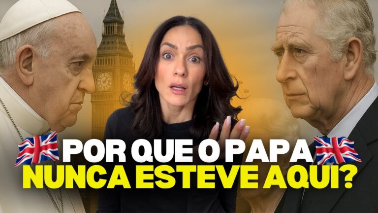 O PAPA Francisco NUNCA pisou no REINO UNIDO! Entenda o porque