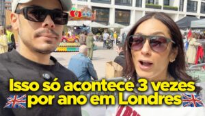 O que encontramos nessa FEIRA EM LONDRES vai ter surpreender!