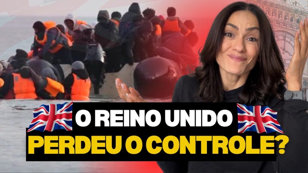 Por que tanta gente está entrando ILEGALMENTE no REINO UNIDO?