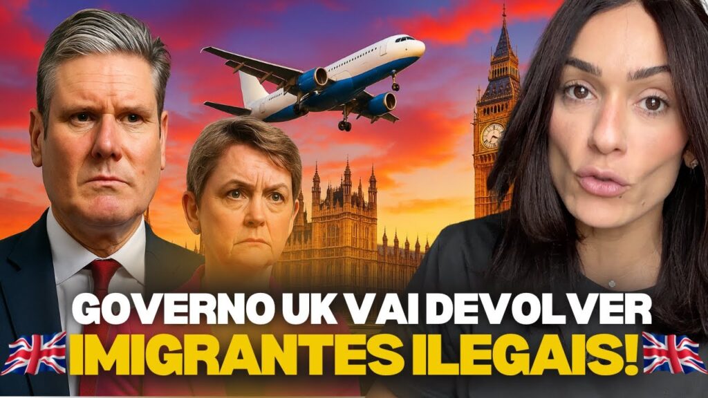 Acordo de DEPORTAÇÃO no REINO UNIDO. Entenda o que vai acontecer!