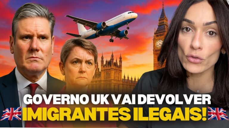 Acordo de DEPORTAÇÃO no REINO UNIDO. Entenda o que vai acontecer!