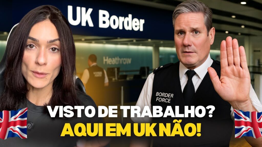 As novas regras de VISTOS DE TRABALHO em UK que você precisa saber agora! #Londres2025