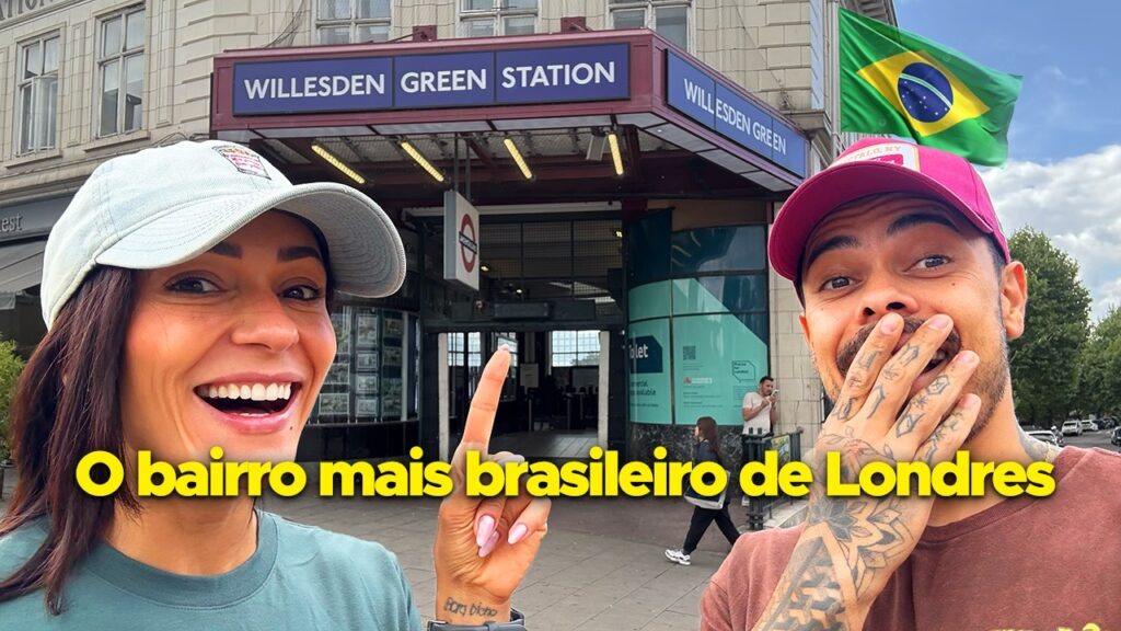 Conheça o Bairro dos Brasileiros em LONDRES: Tour Completo!
