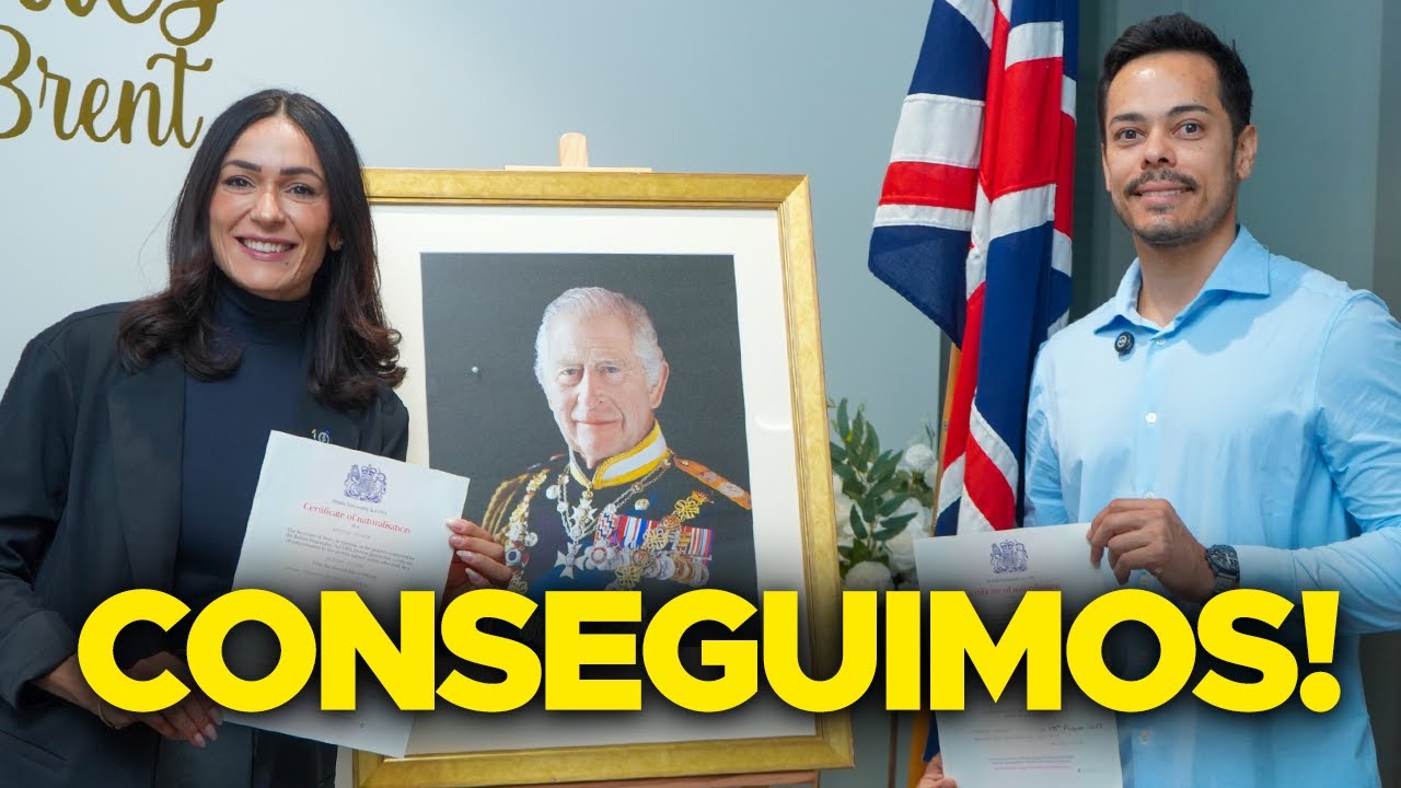 Como foi a nossa cerimônia da cidadania britânica!