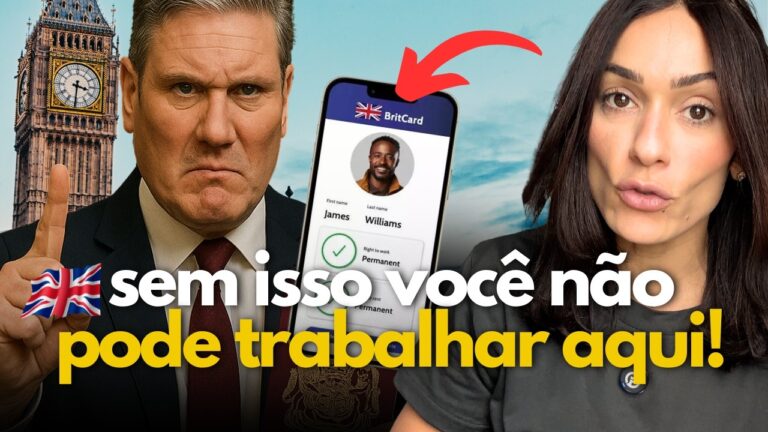 NOVA IDENTIDADE digital será OBRIGATÓRIA para TRABALHAR no Reino Unido| Entenda tudo!