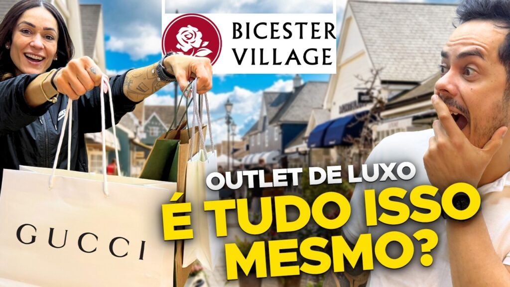 Conhecemos o maior Outlet de Luxo perto de Londres 2026
