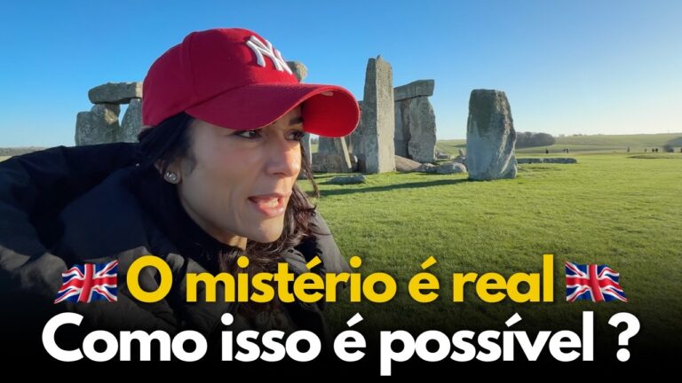 FOMOS no lugar mais MISTERIOSO da INGLATERRA! Descubra STONEHENGE