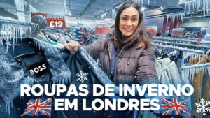 LONDRES em JANEIRO: Como é o CLIMA, como se vestir e PREÇOS das roupas de INVERNO