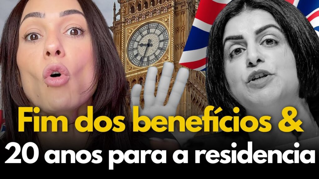 NOVA REFORMA: 20 ANOS para RESIDÊNCIA e BENEFÍCIOS só para britânicos? ENTENDA tudo!