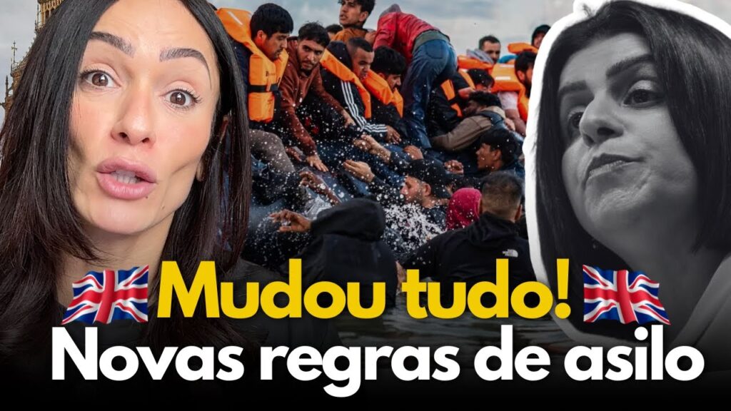 REFORMA do ASILO no Reino Unido: O que MUDA agora em 2025?!