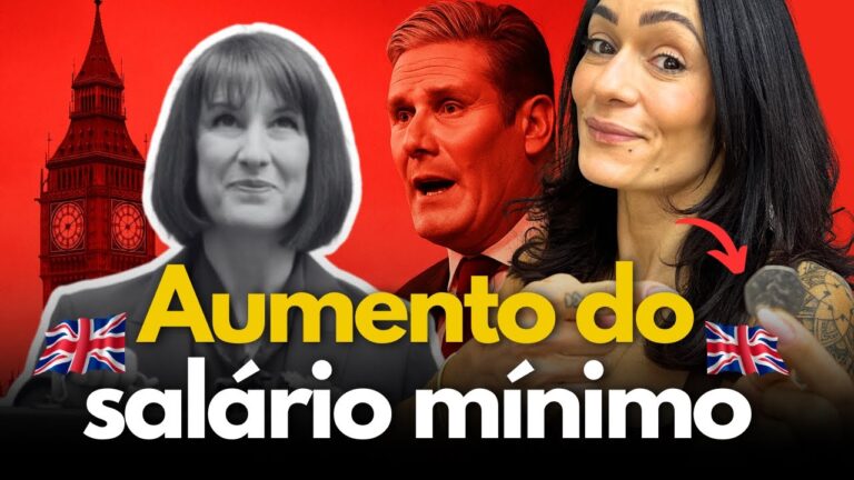 REINO UNIDO anuncia NOVO SALÁRIO mínimo! veja QUANTO você vai GANHAR em 2026!