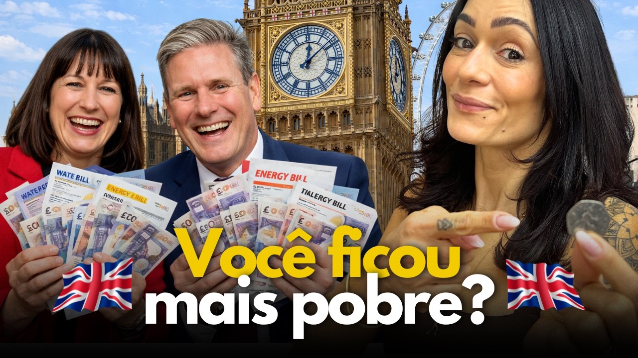 A VERDADE sobre o CUSTO de VIDA no REINO UNIDO | TUDO AUMENTOU!