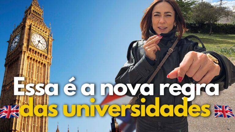 MUDARAM as Regras para ESTUDAR no REINO UNIDO em 2026! Veja o Que Mudou