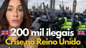200 MIL ILEGAIS! O Reino Unido PERDEU o CONTROLE das fronteiras?
