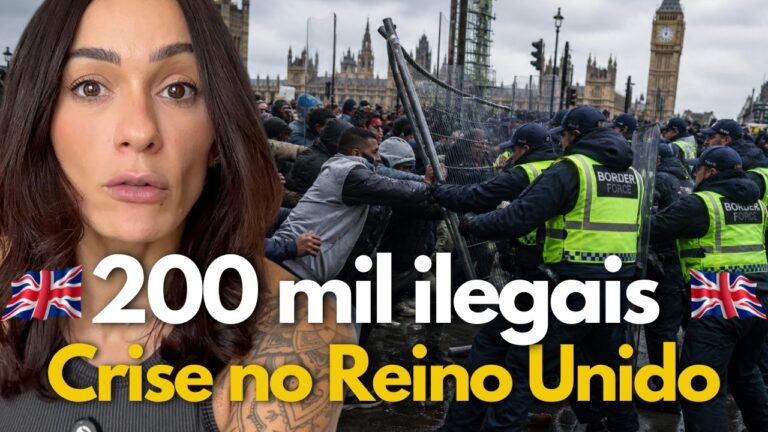 200 MIL ILEGAIS! O Reino Unido PERDEU o CONTROLE das fronteiras?