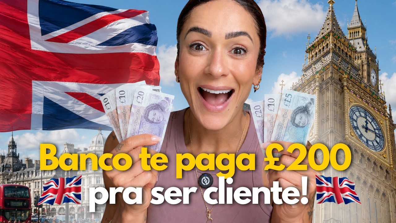 Como ganhar até £200 apenas trocando de banco no Reino Unido!