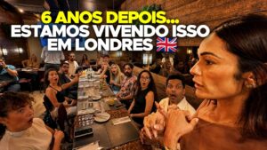 Depois de 6 anos, isso finalmente aconteceu em Londres.
