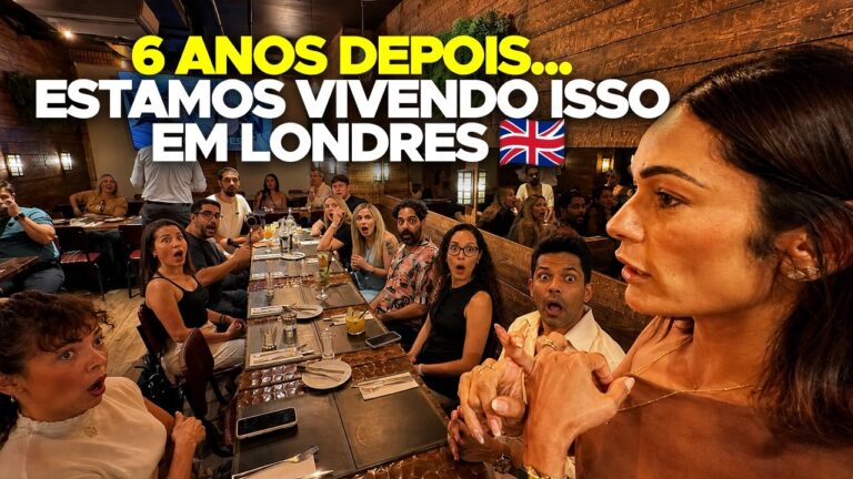 Depois de 6 anos, isso finalmente aconteceu em Londres.
