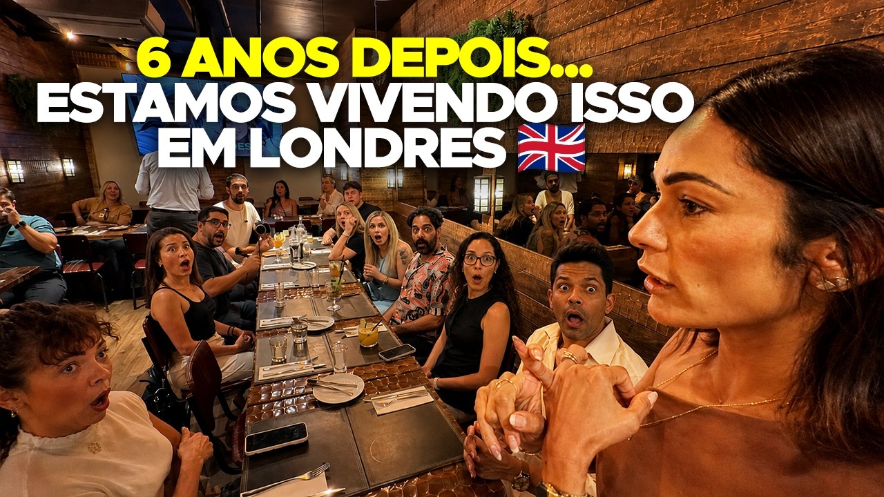 Depois de 6 anos, isso finalmente aconteceu em Londres.