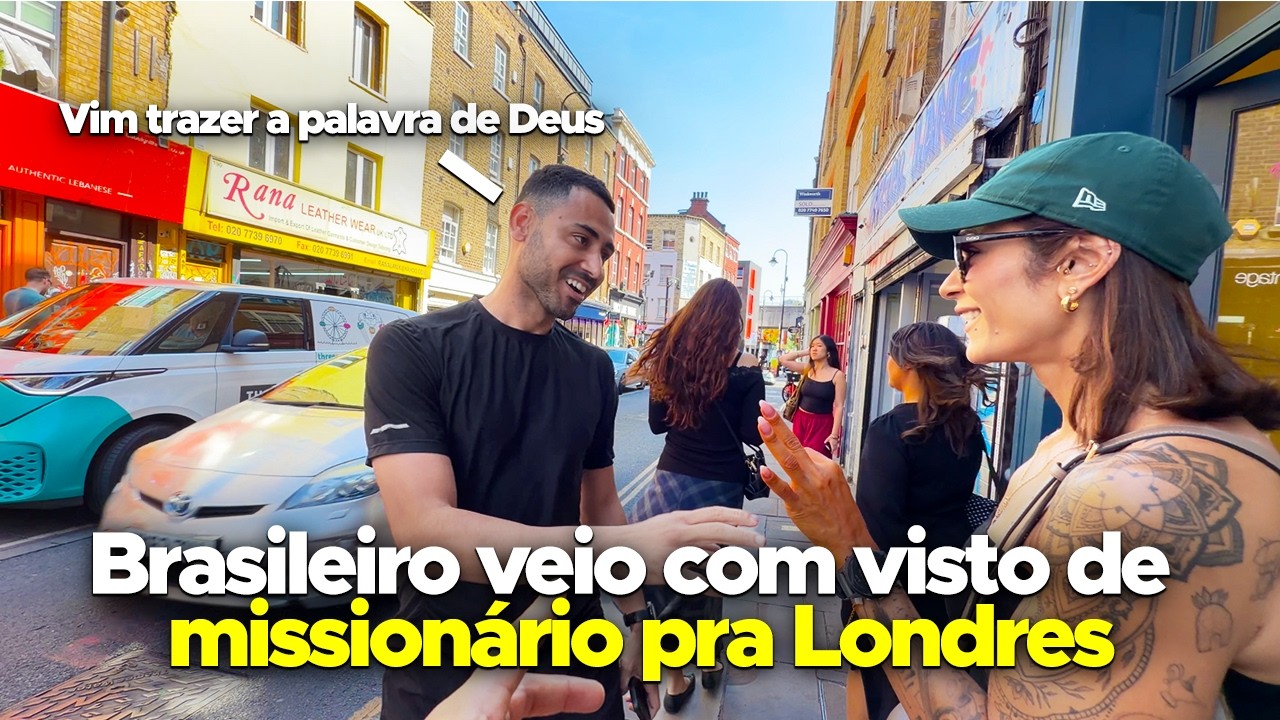 O brasileiro que veio evangelizar Londres