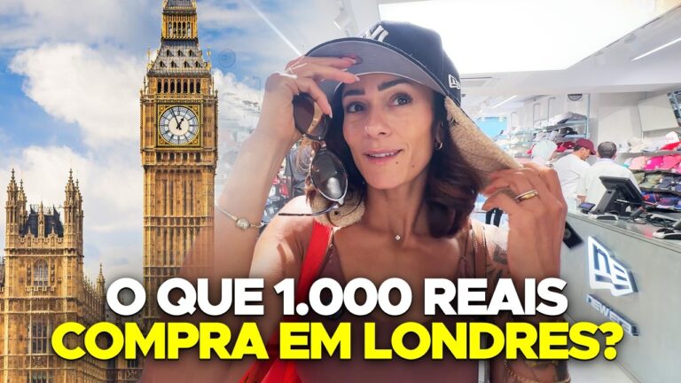 Convertemos R$1.000 em libras e mostramos tudo que dá para comprar em Londres