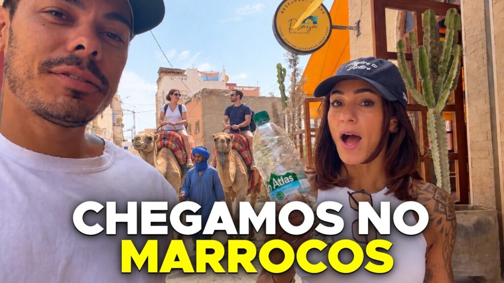 De Londres ao Marrocos | PRIMEIRAS IMPRESSÕES - CAOS, COMIDAS e DENTRO de um SURF CAMP.