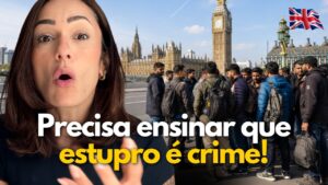 Reino Unido cria CARTILHA ANTI ESTUPRO para os imigrantes!