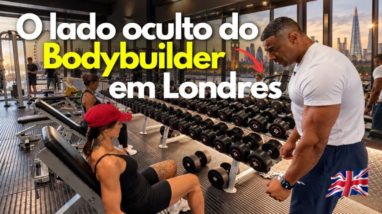 Como é ser bodybuilder brasileiro no Reino Unido? Ele contou TUDO!