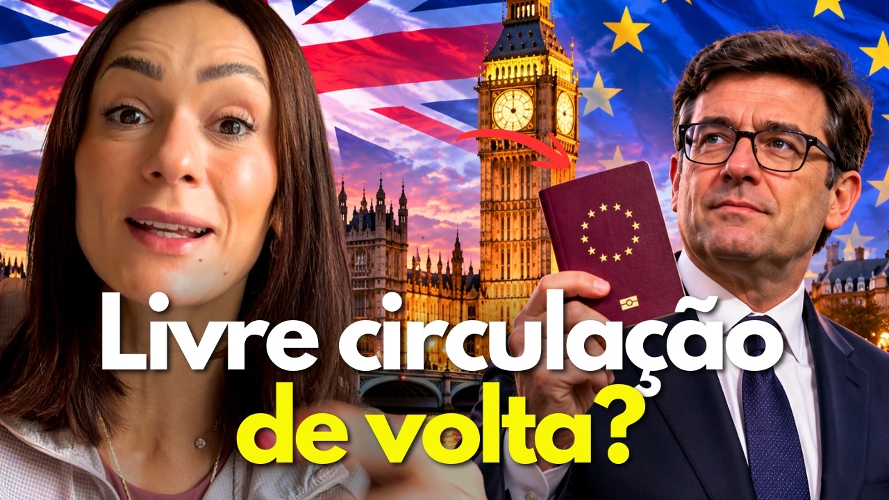 REINO UNIDO surpreende e discute volta da LIVE CIRCULAÇÃO com a União Europeia